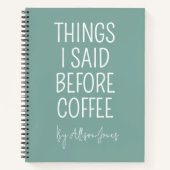 Custom Funny Nurse Gift & Medical Coworker Journal Notitieboek (Voorkant)