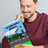 Custom Funny Redneck Mattress Joke Birthday Kaart