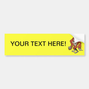 Custom Funny Sasquatch Bumpersticker