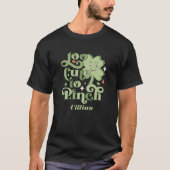 Custom Funny Te Schattige om St. Patrick's Day te T-shirt (Voorkant)