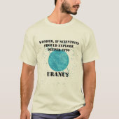 Custom Funny Uranus Shirt, Hip Uranus Joke Pun T-shirt (Voorkant)