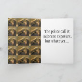 CUSTOM Funny Wenskaart Kaart (Binnen)