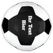 Custom Fußball Mit Text Voetbal (Gedraaid)