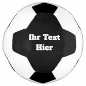 Custom Fußball Mit Text Voetbal (Voorkant)