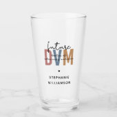 Custom Future DVM Doctor in de diergeneeskunde Glas (Voorkant)