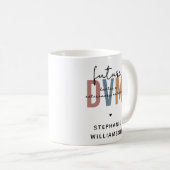 Custom Future DVM Doctor in de diergeneeskunde Koffiemok (Voorkant rechts)