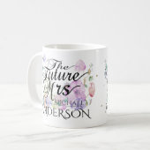 Custom Future Mrs Calligraphy Koffiemok (Voorkant links)