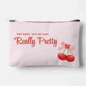 Custom Galentine's Party Favoriet Gift, Roze Etui (Voorkant)