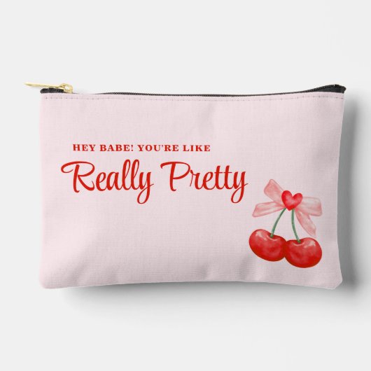 Custom Galentine's Party Favoriet Gift, Roze Etui (Voorkant)