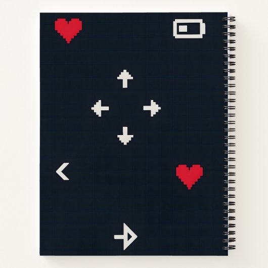 Custom Gamer Notitieboek voor Jongens (Achterkant)