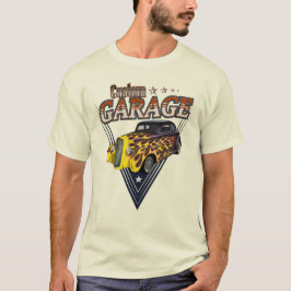 custom garage hot rod auto van de Verenigde Staten T-shirt