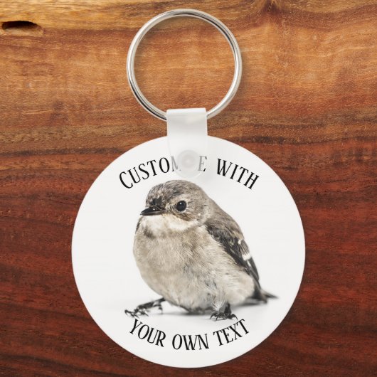 Custom Garden Bird Sleutelhanger (Voorkant)