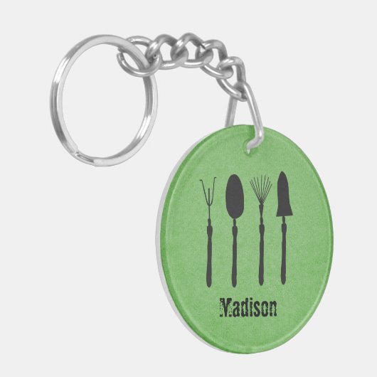 Custom Gardener Sleutelhanger (Voorkant Links)