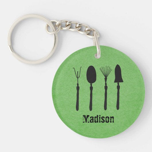 Custom Gardener Sleutelhanger (Voorkant)