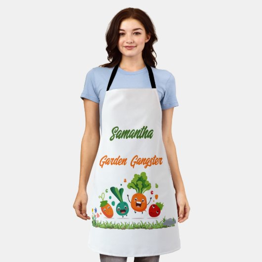 Custom Gardeners Schort (Gedragen)