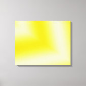 Custom Geel & Wit Abstract Design Canvas Print (Voorkant)