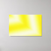 Custom Geel & Wit Abstract Design Canvas Print (Voorkant)