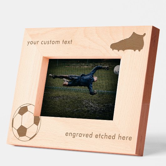 Custom gegraveerd geëtst Amerikaans Football Voetb