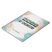 Custom Genius Periodic Table Chemistry Student Notitieboek (Linkerzijde)