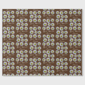 Custom Get Well Binnenkort Daisy Ray Florets op Br Cadeaupapier (Vlak)
