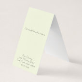 Custom Gevouwen Sieraden Display Kaarten voor DIY  (Achterkant)