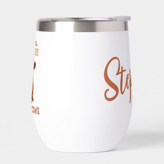 Custom Gewoon een meisje dat houdt van Highland Ko (Links)