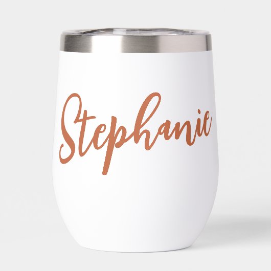 Custom Gewoon een meisje dat houdt van Highland Ko (Achterkant)