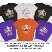 Custom Ghoul Gang Halloween Party Bach Party Groep T-shirt