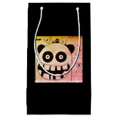 Custom Gift Bag - Klein, Glossy HAPPY MONSTER Klein Cadeauzakje (Voorkant)