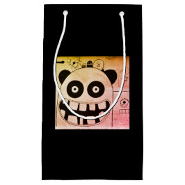 Custom Gift Bag - Klein, Glossy HAPPY MONSTER Klein Cadeauzakje