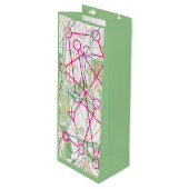 Custom Gift Bag - Wijn - Oriëntatieloop cursus Cadeautas (Voorkant Gekanteld)