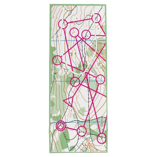 Custom Gift Bag - Wijn - Oriëntatieloop cursus Wijn Cadeautas (Achterkant)