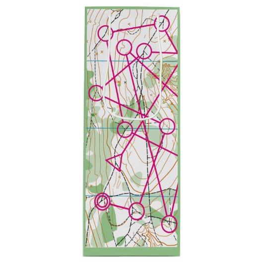 Custom Gift Bag - Wijn - Oriëntatieloop cursus Wijn Cadeautas (Voorkant)