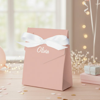 Custom gift boxes - Personalized name bags Bedankdoosjes