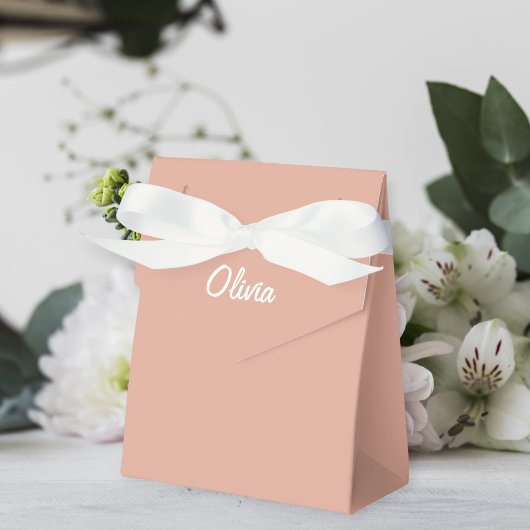 Custom gift boxes - Personalized name bags Bedankdoosjes