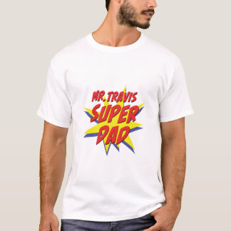 custom gift for dad, personalized t-shirt for dad