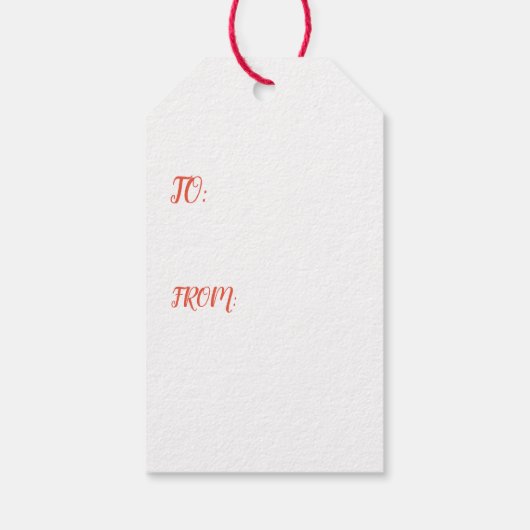 Custom Gift Labels FLOWERS SKULL Cadeaulabel (Achterkant)