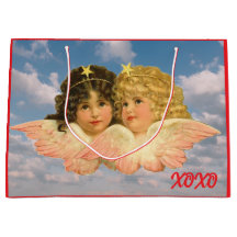CUSTOM GIFT TAS TWIN ANGELS XOXO