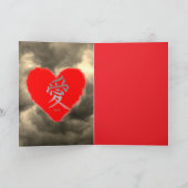 CUSTOM GIFT TAS VOOR KERSTMIS TWIN ANGELS  KAART (Binnen)