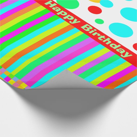 CUSTOM GIFT WRAP PAPPER, verjaardagscadeau, xmas g Cadeaupapier (Hoek)