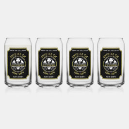 Custom Gin Bottle Blikvorm Glas