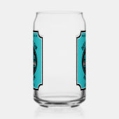 Custom Gin Bottle Blikvorm Glas (Rechts)