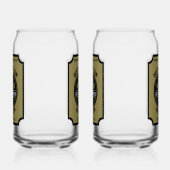 Custom Gin Bottle Blikvorm Glas (Links)