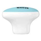 Custom, Giraffe pull knob Keramische Knop (Zijkant)