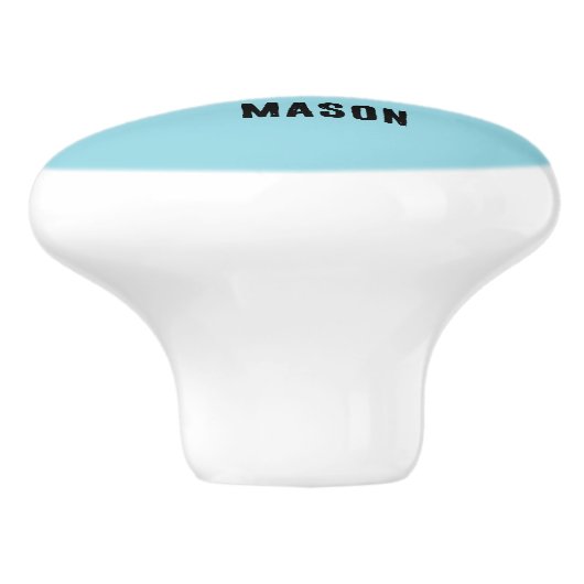 Custom, Giraffe pull knob Keramische Knop (Zijkant)