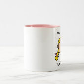 Custom Girl Blonde Braids Mok -  (Center)