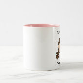 Custom Girl Brown Braids Mok -  (Center)