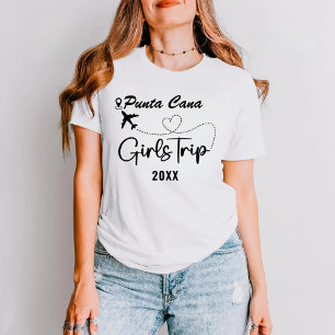 Custom Girls Trip 2025 Vrouwen Cruise Meisjes Vaka T-shirt