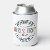 Custom Girls Trip Wat gebeurt er op Girls Trip Blikjeskoeler (Blikje Voorkant)