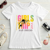 Custom Girls Trip with Name, City and Year; Summer T-shirt
